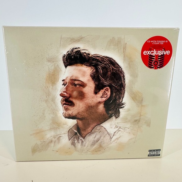 Morgan Wallen -I'm The Problem- Target‎ Exclusive CD With Fishing ID+Tour Tee - Picture 4 of 6